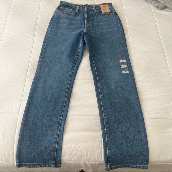 Levi’s Wedgie Straight Women Jeans Size 27 NWT - Picture 3 of 11